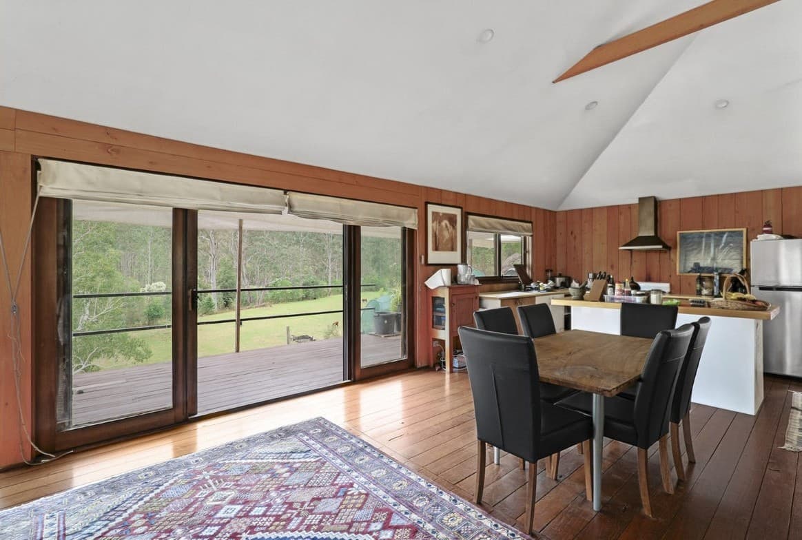Living and kitchen