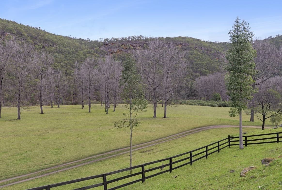 Post-and-rail paddocks
